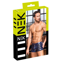 NEK Boxer avec zip Eclino Bleu métallisé